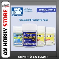 MR MODEL PAINT. HOBBY - MR. COLOR GX CLEAR GX100, GX112, GX113, GX114