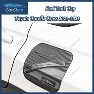 Toyota Corolla Cross 2021-2025 Carbon Fiber Car Fuel Tank Cap Automobile Exterior Accessories