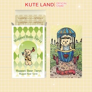 Bộ Bài Muppet Bear Tarot 78 Lá Bài Tặng Đá Thanh Tẩy