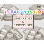 [SG READY STOCK] Soft Foam Building Blocks Baby Playground Set 4PCS/6PCS