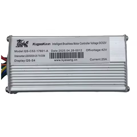 52V 25A Controller for Zero 10X 52V Electric Scooter Front & Rear Intelligent Brushless Motor Contro