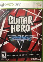 XBOX 360  吉他英雄 范海倫合唱團 Guitar Hero Van Halen 全新