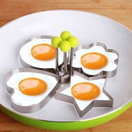 Egg mold stainless steel egg mold poached egg mold heart-shaped egg ring thickened egg mold non-stic