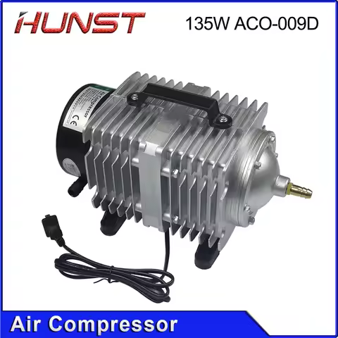 Hunst 135W Air Compressor Electrical Magnetic Air Pump 110V/220V ACO-009D, for CO2 Laser Engraving C