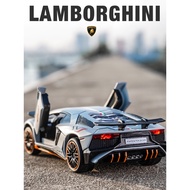 Lamborghini Racing Track Edisi Model Aloi Kereta Sukan Hiasan Kereta Model Simulasi Kereta Hadiah Ka