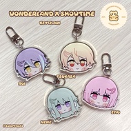 Souffales | Wonderland showtime wxs kamashiro rui kusanagi nene tsukasa tenma emu otori acrylic keyc