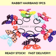 🔥SALES🔥Rabbit Hairband Bunny Hairband Getah Rambut Rabbit Cute Hairband Free Gift Getah Rambut Free Gift Murah Borong