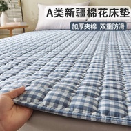 foldable mattress queen foldable mattress seahorse Mattress Cushion Bed Mattress Mattress Bed Double-Person Household Protective Mattress Thin Mattress Padded Cotton Student Dormit