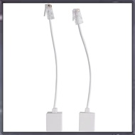 [A Z T K] 2 socket 8P4C / RJ45 male RJ11 6P4C to female M / F Adapter telephone Ethernet