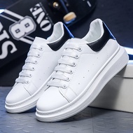 Classic Men's Shoes K888 Nafi McQueen White Shoes Men's Thick-Soled Men's Shoes Student Sneakers McQ