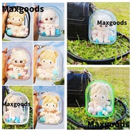 MAXGOODS Outdoor Bag, 10cm Doll Multicolor Storage ,  Style Doll Accessories  Transparent Bag Decora