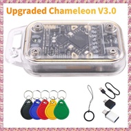 [W Y D H] Chameleon V3.0 RFID Smart Chip Reader+5XUID Keychain Smart Card Emulator 125K 13.56M ID IC