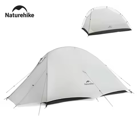 Naturehike Cloud Up UL Camping Tent Ultralight 15D Quick Bulid Beach Tents Outdoor Waterproof Two Pe