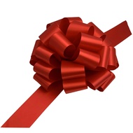 Large Red Ribbon Pull Bows - 9" Wide, Set of 6, 4th of July, Presents, Wreath, Fundraiser, Decoratio