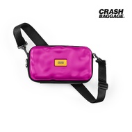 CRASH BAGGAGE กระเป๋าสะพายข้าง รุ่น MINI ICON สีชมพู