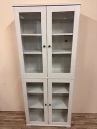 《大淡水二手精品傢俱》北歐風簡約雙層書櫃/收納櫃 台北二手傢具#新北二手傢具#林口二手傢具#桃園二手傢具