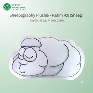 Sheepography Plushie – Psalm 4:8 (Sheep) | Christian | SheepographyPlushToy
