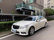 2009年 BENZ E250  全車原鈑件 SAVE認證車 只跑13萬公里 黑天蓬 AMG版