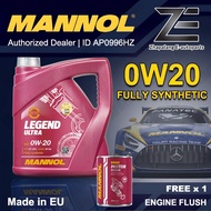MANNOL 7918 Legend Ultra 0W-20 w/ Ester Fully Synthetic Engine Oil 4L MN7918