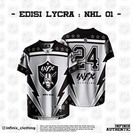 [Free Custom]BAJU NHL KEDAH PREMIUM JERSEY LYCRA 2024 Tshirt Lelaki Lengan Pendek Sublimation Jersi Viral Tiktok Unisex Streetwear
