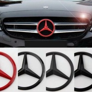 AMG Grill Logo Badge Grille Mercedes Grille EmblemBINTANG 19MMbenz - CARBON