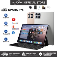 Original Spark Pro MXS Tablet 12+512GB storage 6000mAh Dual sim with WIFI Android Tablet