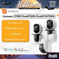 Xiaomi Smart Dual Cam CCTV C300 | C500 Indoor | CW700S Outdoor Intelligent Monitoring Precision Clar
