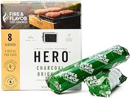 Fire & Flavor HERO Charcoal Briquets (FFG7), Multicolor, 13