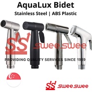 AquaLux CHEAPEST &amp; READYSTOCK Stainless Steel Bidet Spray Set - Swift Delivery Bathroom Enhancement