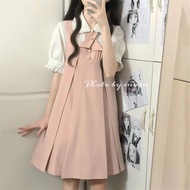 Cute Japanese College Sweetdoll Outfit - Loose One-Piece