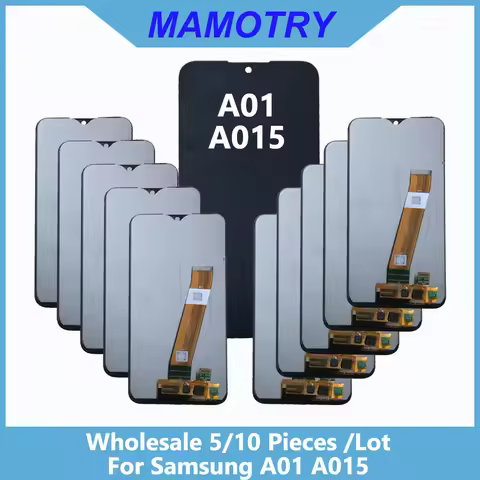 Wholesale 5/10 pieces / Lot 100% Tested For Samsung A01 A015 Screen Lcd Display With Touch Assembly 