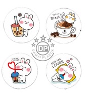 Cod Available Plastic Lid Cup Sealer Cup Seal Cup 1000 Cup Cony Bt21 Bts ||