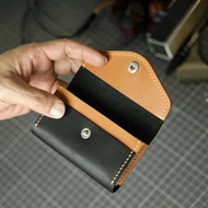 客製禮物 卡包diy材料包 / 完成品 零錢包名片夾 皮革DIY 可刻字