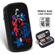 Hộp Đựng Bút Chì Bóng Rổ NBA Kobe Bút Chì Học Sinh Tiểu Học Hộp Đựng Đồ Dùng Học Tập Phổ Biến Mới 20