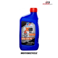 VP Racing X4-500 4-Stroke 4T 10W-40 Semi Synthetic Motorcycle Engine Oil (1 Liter)