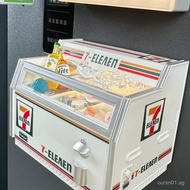 711Freezer Refrigerator Sticker Convenience Store Miniature Magnet3D Three-Dimensional2025New Year's