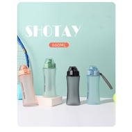 Shotay 660ml Plastic Water Bottle / Botol Air (ST-6541)