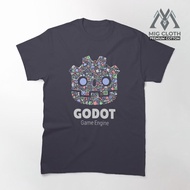 Godot T-Shirt - Nodes 4282