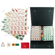 Rummy Lami Cinami Mahjong Plain White Poker XL 4 Players High Quality A1 House Playing Size 白拉美麻将大型