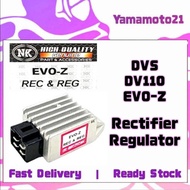 Demak EVOZ EVO Z DVS DV110 DV 110 RINO S Rectifier & Regulator Rec & Reg Katab Katap Katau Katao Rec