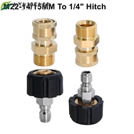 MIOSHOP 1Set Pressure Washer Adapter Set, Quick Release M22-14mm/15mm to 1/4" Spray Sprinkler Quick 