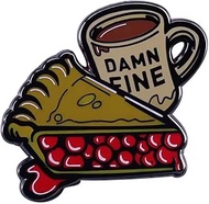 Twin Peaks Fine Cup of Coffee Legendary Cherry Pie Double R Diner Special Agent Dale Cooper Diane Ow