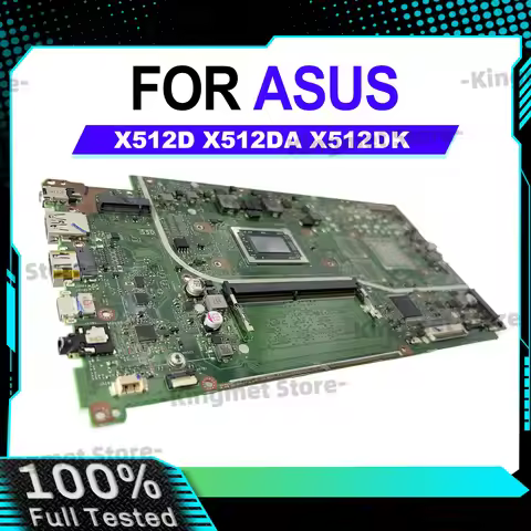 X512DA Laptop Motherboard For ASUS VivoBook M512D V5000d X512D X512DAU X512DK M5050D F512D X512DA X5