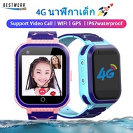 Q12X 4G นาฬิกาเด็ก นาฬิกากันน้ำ วิดีโอแชท GPS Wifi Kids Smart Watch นาฬิกาข้อมือ Phone Watch รองรับซิมการ์ด SOS