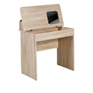 VHIVE Stirling 80cm Flip Desk (Oak Study Table Dressing Table)