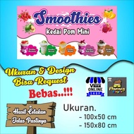 Banner, Banner, Mmt for Sale Smoothies, Nyamping Model, Cool
