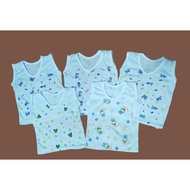 1PC SANDO PRINTED FOR INFANT/ NEWBORN BABY BOY 3-9 MONTHS OLD