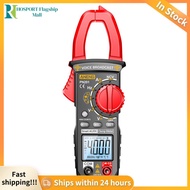 【HFM】 ตัวหนีบ NCV Multimeter Auto-Auto-Autom Meter Meter 4000 นับ LCD Backlit Smart Voice Broadcast 