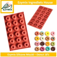 Ezymix Silicone Mould – Donut 18’s