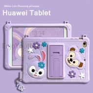Huawei MediaPad T5 10.1 MatePad 11 2021 T10 T10S Cartoon Case for Huawei MatePad Pro 10.8 10.4 inch MediaPad M5 Lite 10.1 m6 8.4 Silicon Casing Soft Tablet StellaLou Cover for kids safe